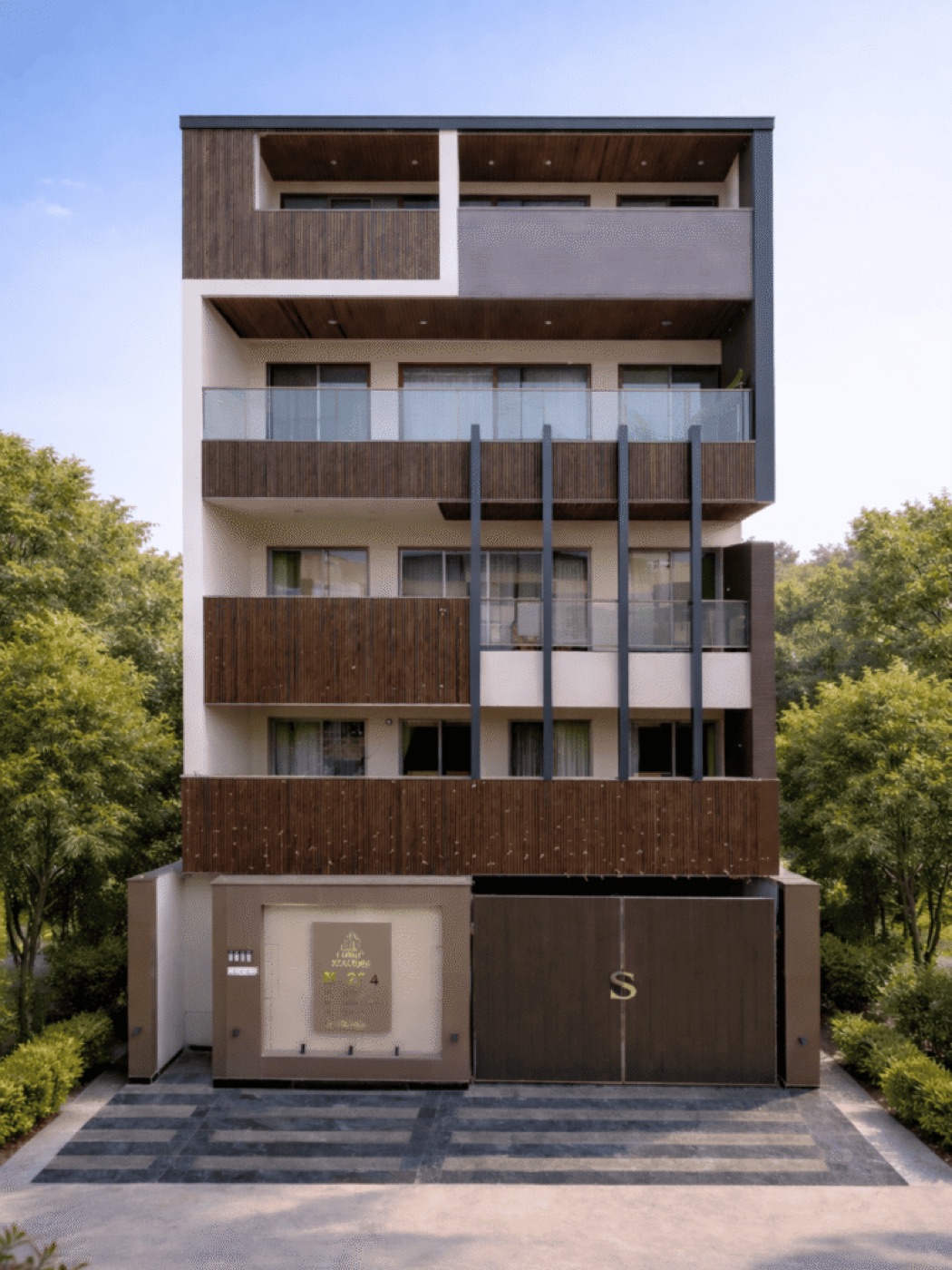 A delivered Sawhney Buildwell residence